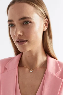 Woman Seed Heritage Jewellery-Pear Aphabet Neckace
