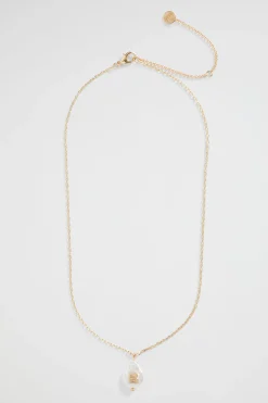Woman Seed Heritage Jewellery-Pearl Alphaet Necklace