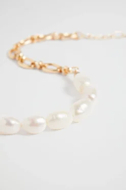Woman Seed Heritage Jewellery-Pearl Chain Bracelet