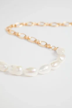 Woman Seed Heritage Jewellery-Pearl Chain Necklace