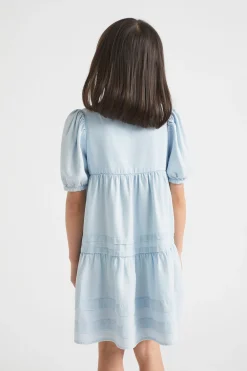 Girl Seed Heritage Dresses-Pintuck Dress