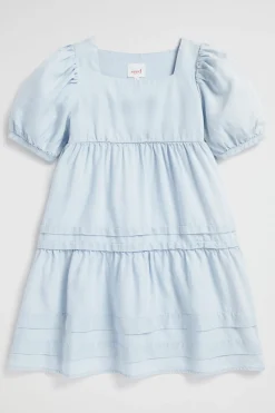 Girl Seed Heritage Dresses-Pintuck Dress