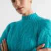 Woman Seed Heritage T-Shirts & Tops-Plait Cable Knit
