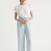 Woman Seed Heritage Pants-Pocket Front Culotte