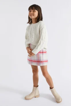 Girl Seed Heritage Knitwear & Sweaters-Pompom Cable Knit
