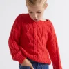 Girl Seed Heritage Knitwear & Sweaters-Pompom Cable Knit