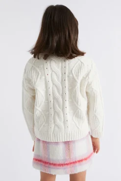 Girl Seed Heritage Knitwear & Sweaters-Pompom Cable Knit