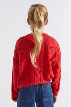 Girl Seed Heritage Knitwear & Sweaters-Pompom Cable Knit