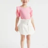 Girl Seed Heritage T-Shirts & Tops-Puff Sleeve Tee