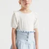 Girl Seed Heritage T-Shirts & Tops-Puff Sleeve Tee