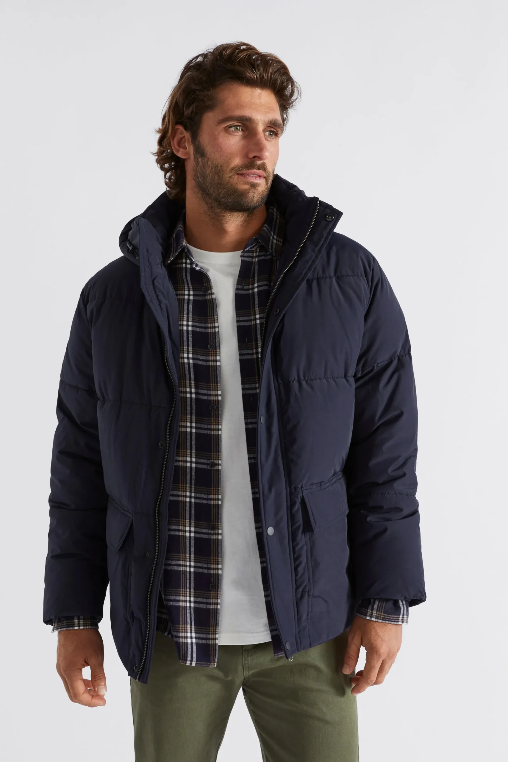 Man Seed Heritage Jackets & Vests-Puffer Jacket