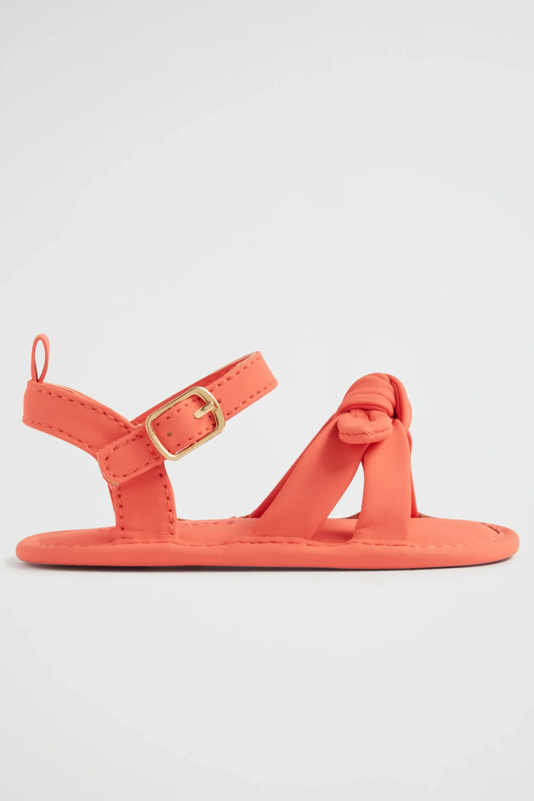 Baby Girl Seed Heritage Sandals-Puffy Knot Sandal