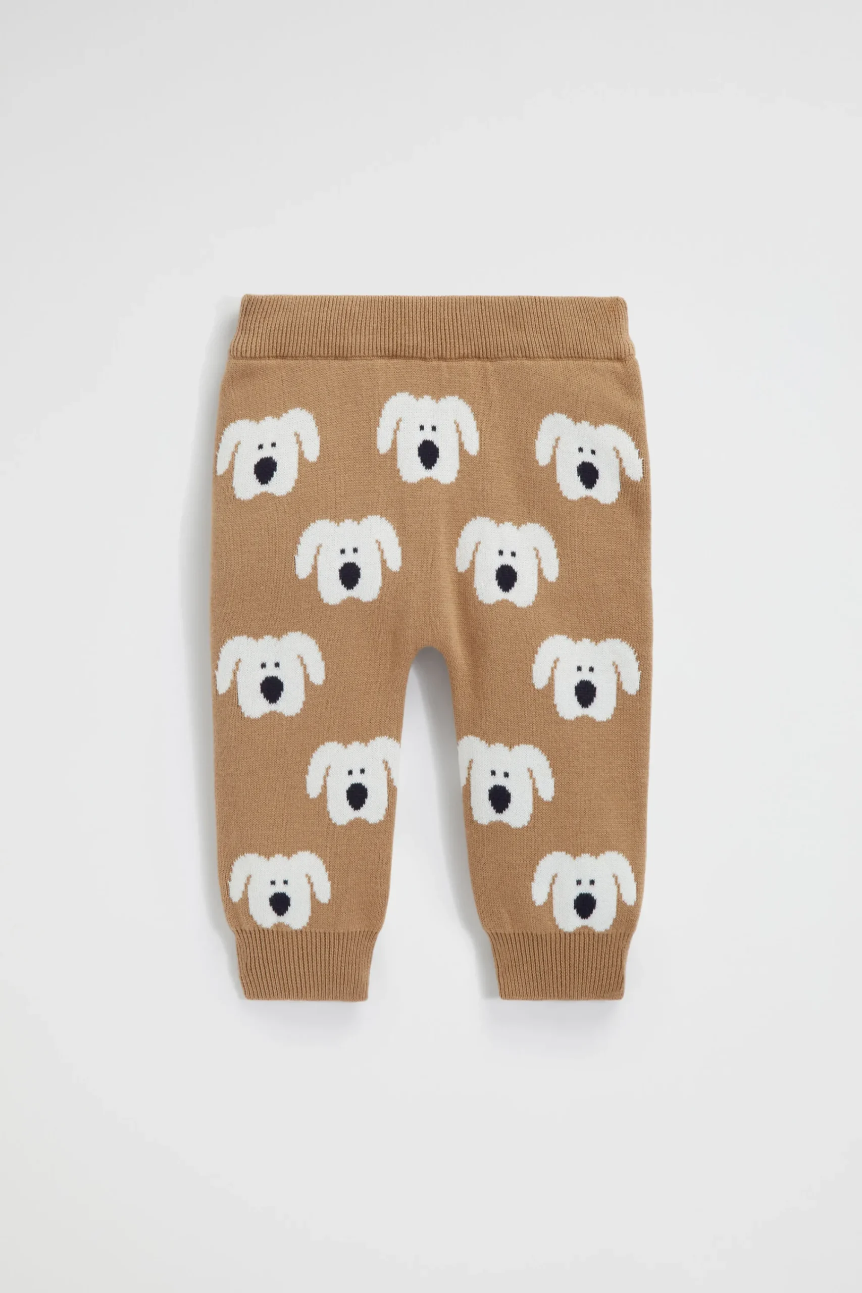 Baby Boy Seed Heritage Pants-Puppy Knit Pant