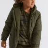 Boy Seed Heritage Jackets & Vests-Quilted Anorak