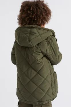 Boy Seed Heritage Jackets & Vests-Quilted Anorak