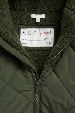 Boy Seed Heritage Jackets & Vests-Quilted Anorak