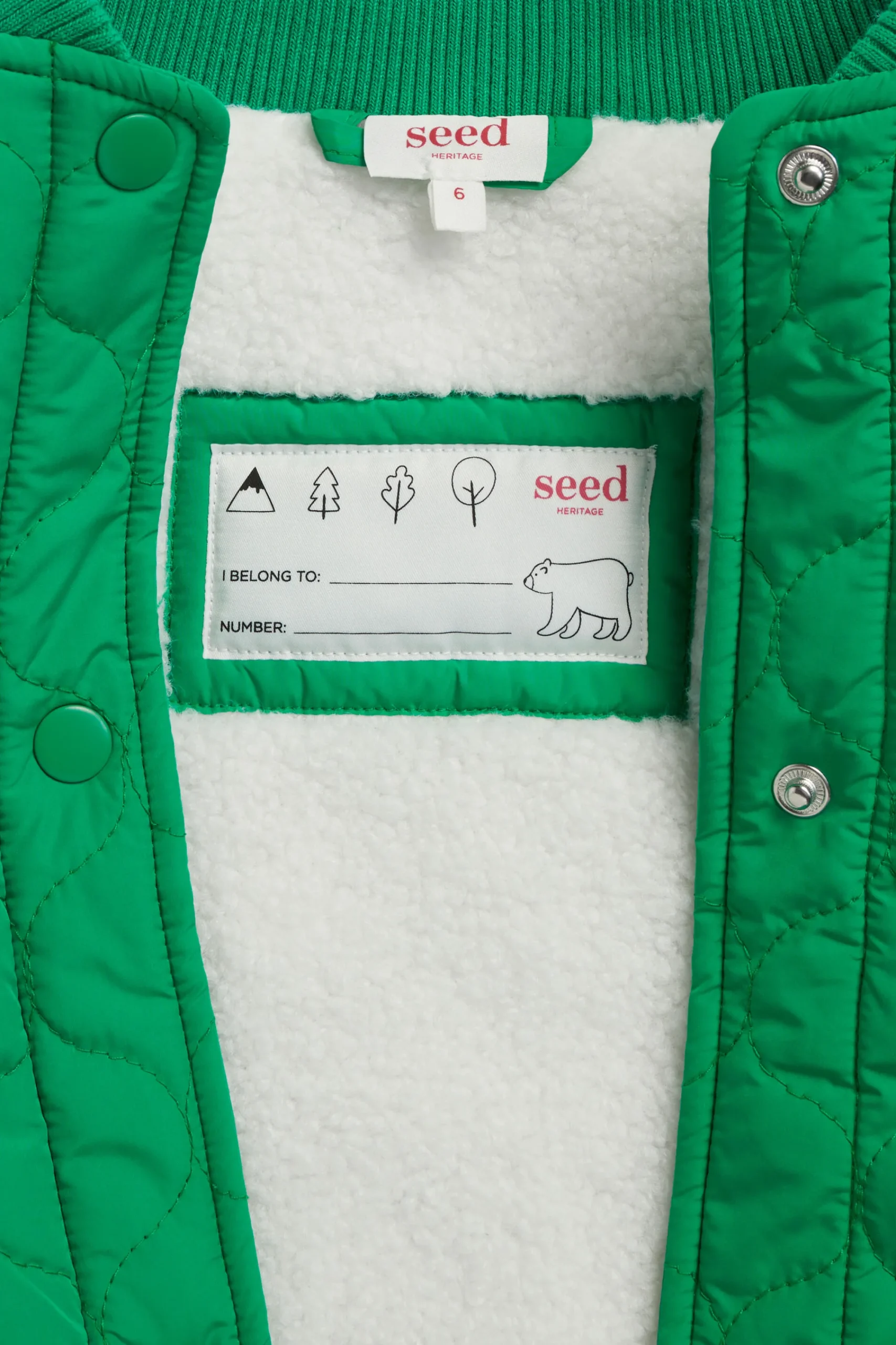 Boy Seed Heritage Jackets & Vests-Quilted Bomber
