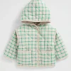Baby Girl Seed Heritage Jackets & Vests-Quilted Gingham Jacket