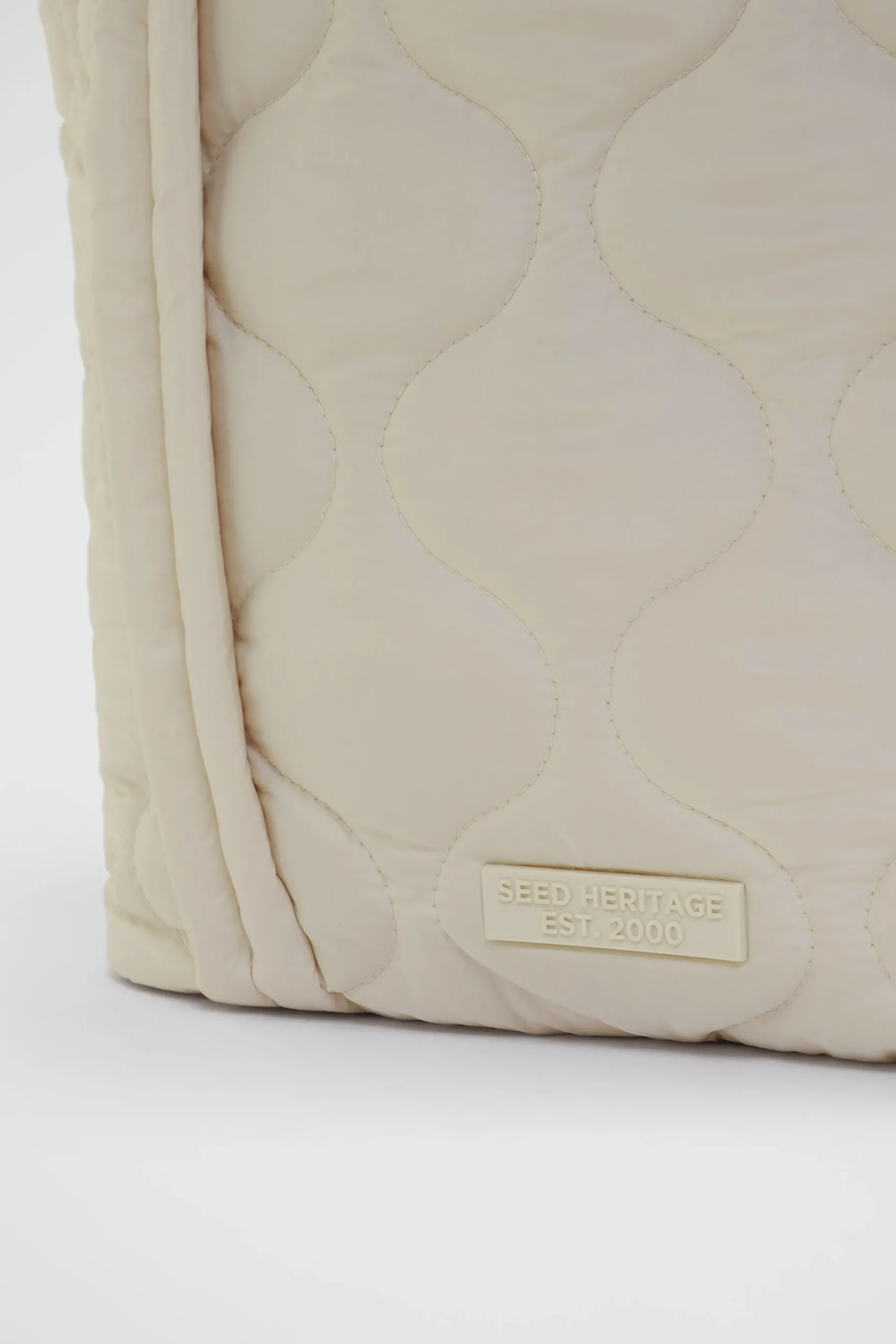 Woman Seed Heritage Beach Bags-Quilted Tote