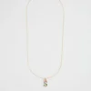Girl Seed Heritage Jewellery-Rainbow Diamante Initial Necklace