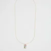 Girl Seed Heritage Jewellery-Rainbow Diamant Initial Ncklac