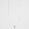 Girl Seed Heritage Jewellery-Rainbow Diamante Initia Neckace