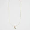 Girl Seed Heritage Jewellery-Rinbow Dimnte Initil Necklce