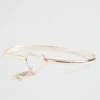Girl Seed Heritage Jewellery-Rinbow Dimnte Initil Bngle