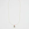 Girl Seed Heritage Jewellery-Rainow Diamante Initial Necklace
