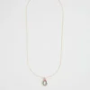 Girl Seed Heritage Jewellery-Rainbw Diamante Initial Necklace
