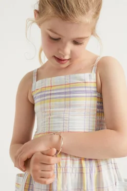Girl Seed Heritage Jewellery-Rinbow Dimnte Initil Bngle