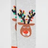 Girl Seed Heritage Socks-Reindeer Sock