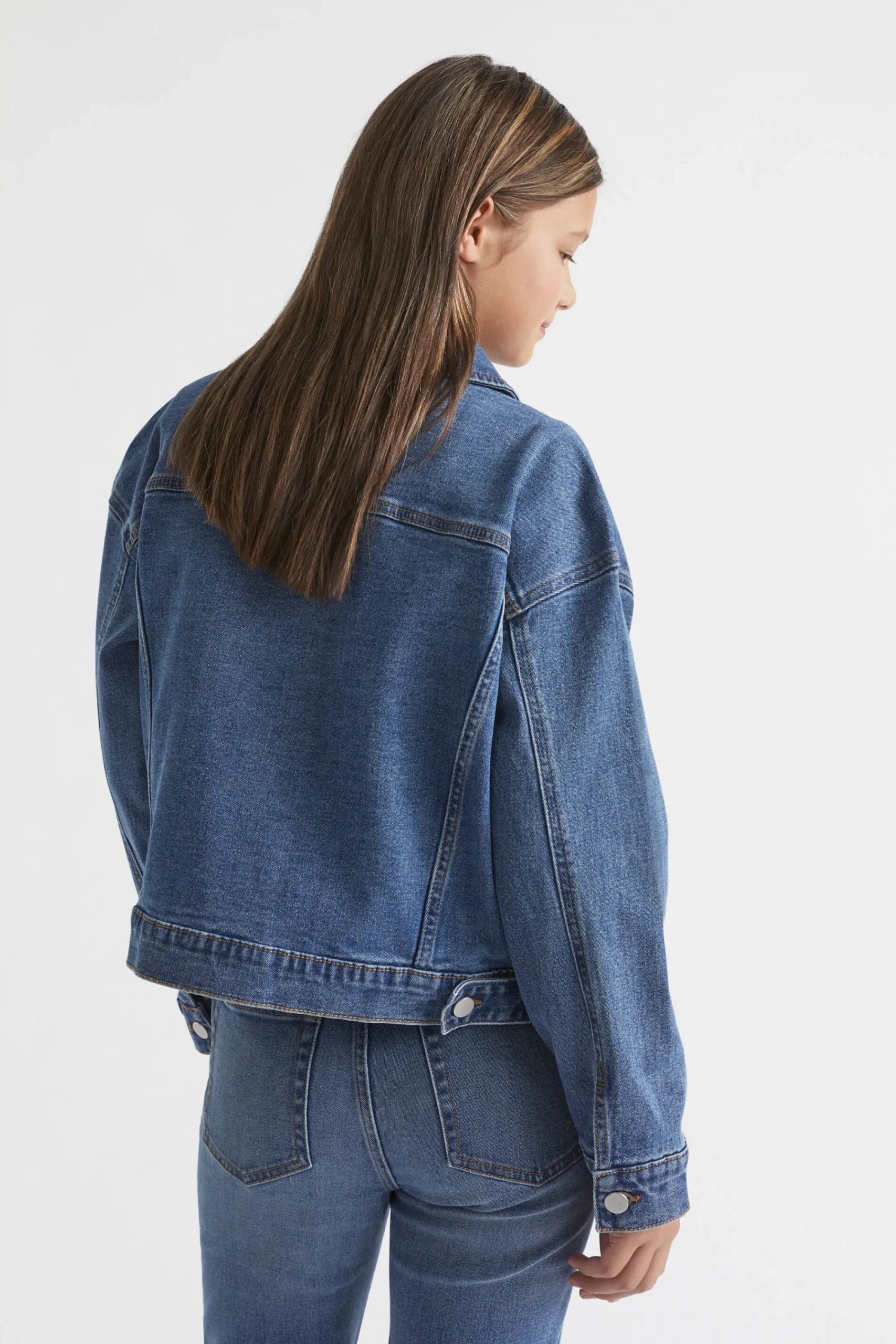 Teen Girl Seed Heritage Denim & Jeans-Relaxed Denim Jacket
