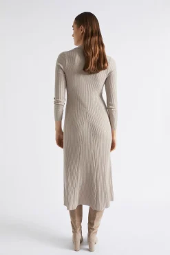 Woman Seed Heritage Knitwear & Sweaters-Relaxed Polo Knit Dress