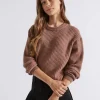 Teen Girl Seed Heritage Knitwear & Sweaters-Relaxed Rib Knit