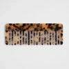 Woman Seed Heritage Hair Accessories-Resin Tort Comb