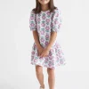 Girl Seed Heritage Dresses-Retro Floral Dress