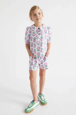 Girl Seed Heritage Shorts-Retro Floral Shorts