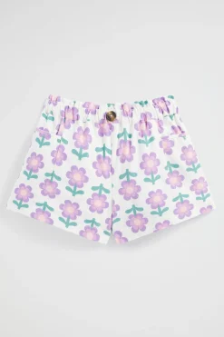Girl Seed Heritage Shorts-Retro Floral Shorts