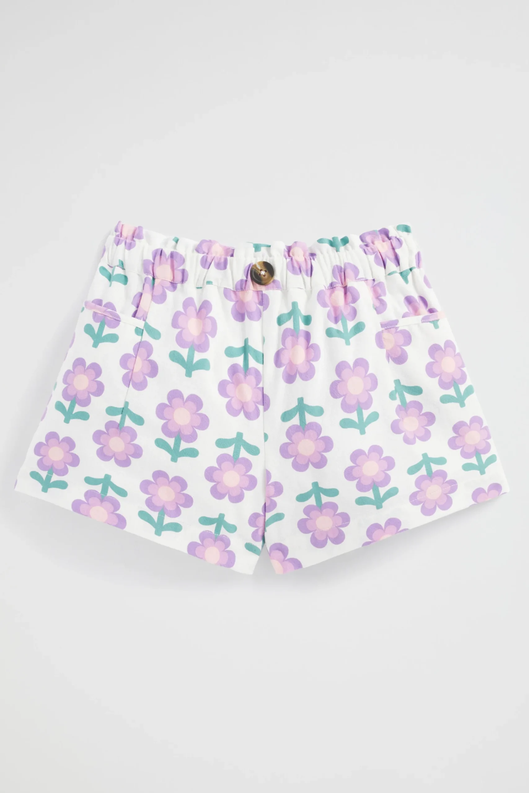 Girl Seed Heritage Shorts-Retro Floral Shorts