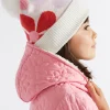 Girl Seed Heritage Hats & Beanies & Caps-Retro Flower Beanie