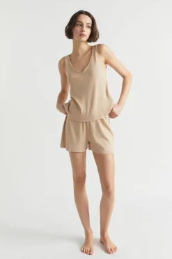 Seed Heritage Sleepwear-Rib Jersey Pyjama Short