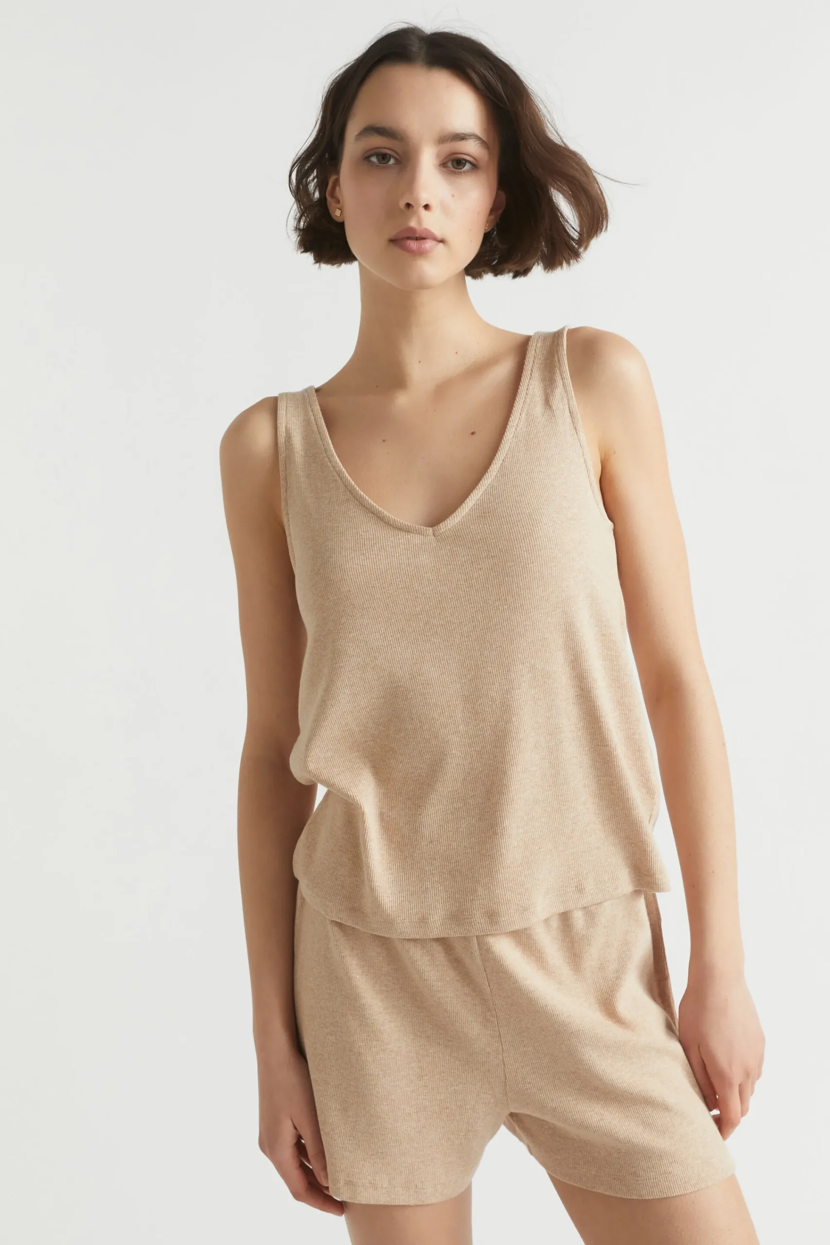Seed Heritage Sleepwear-Rib Jersey Pyjama Short
