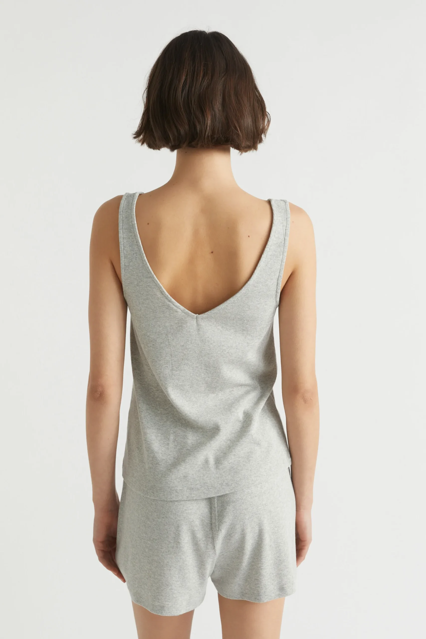 Seed Heritage Sleepwear-Rib Jersey Sleep Tank