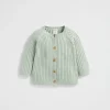 Newborn Seed Heritage Knitwear & Sweaters-Rib Knit Cardigan