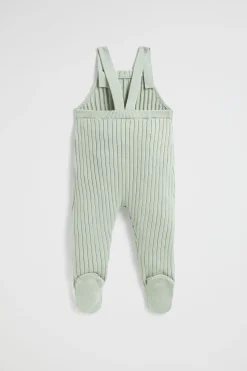 Newborn Seed Heritage Knitwear & Sweaters-Rib Knit Overall