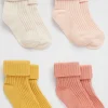 Newborn Seed Heritage Socks-Rib Sock Multipack