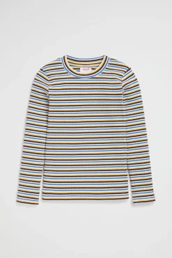 Girl Seed Heritage T-Shirts & Tops-Rib Stripe Tee
