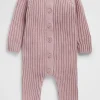 Newborn Seed Heritage Jumpsuits & Overalls-Ribbed Jumpsuit
