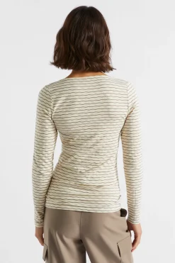 Woman Seed Heritage T-Shirts & Tops-Ruched Sweetheart Top
